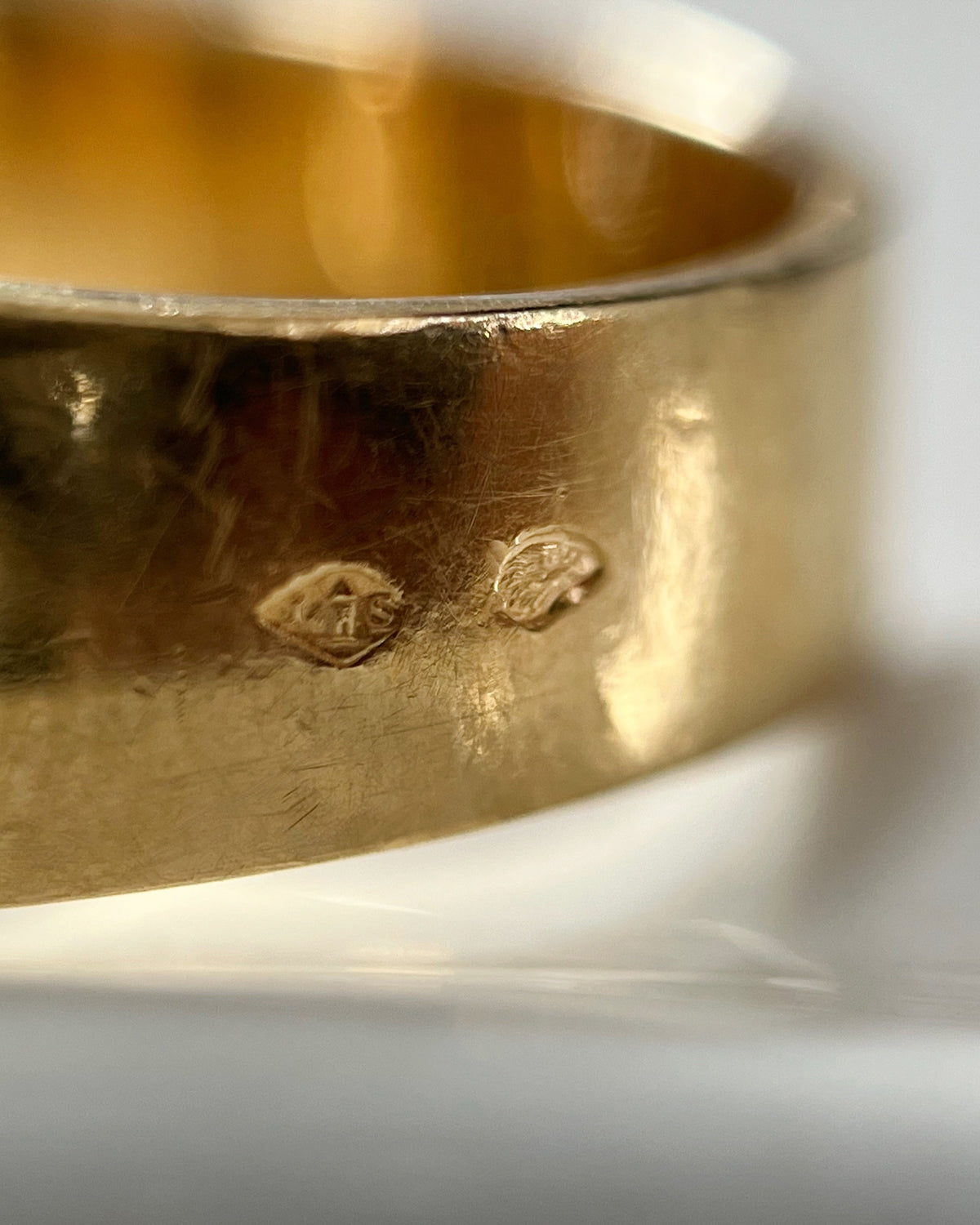 Diamond two stone square form ring