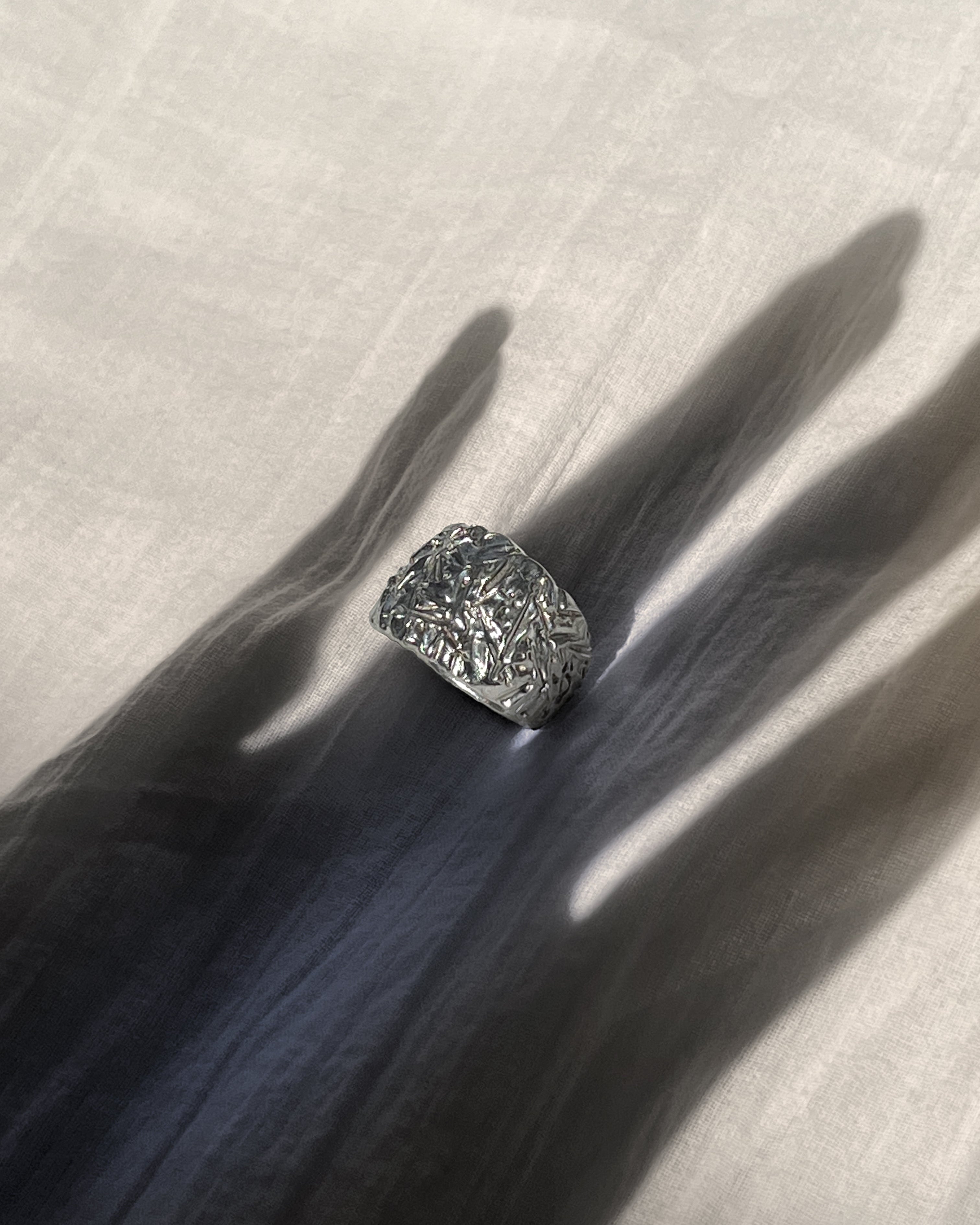 Brutalist ring II - Tapered