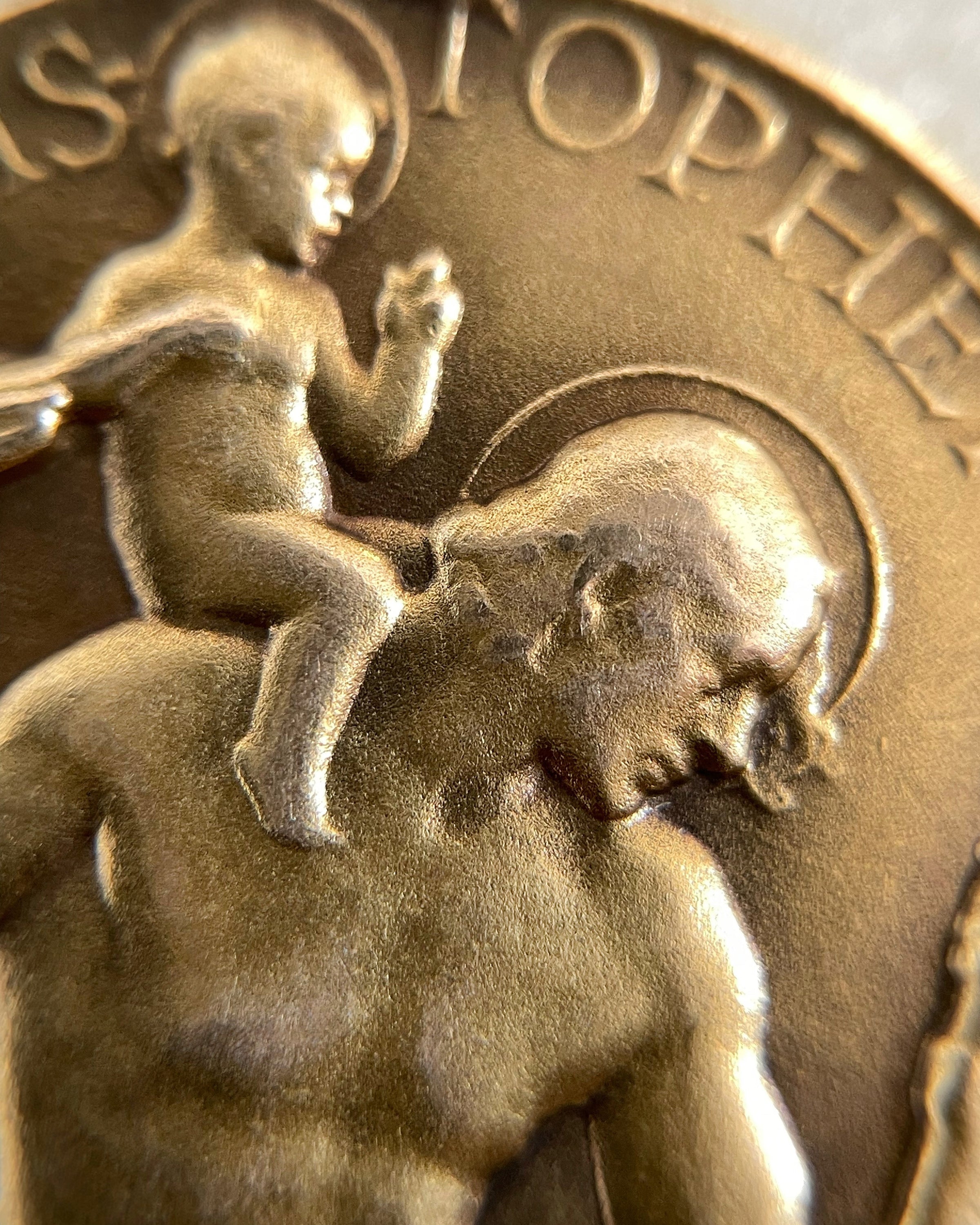 Paul Vincze Saint Christopher pendant