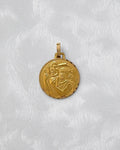 Jean Balme circular St. Christopher pendant