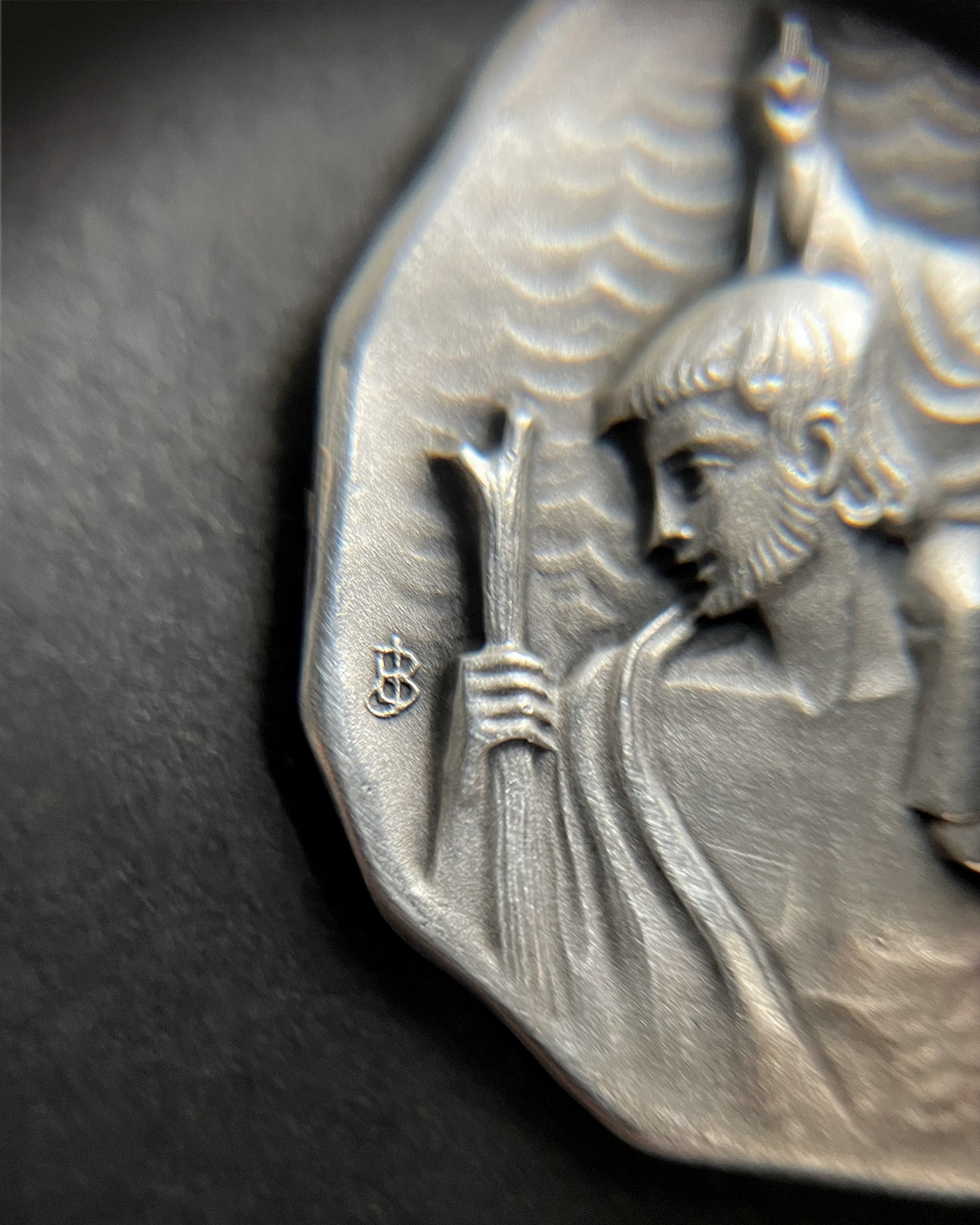 Jean Balme St. Christopher medal