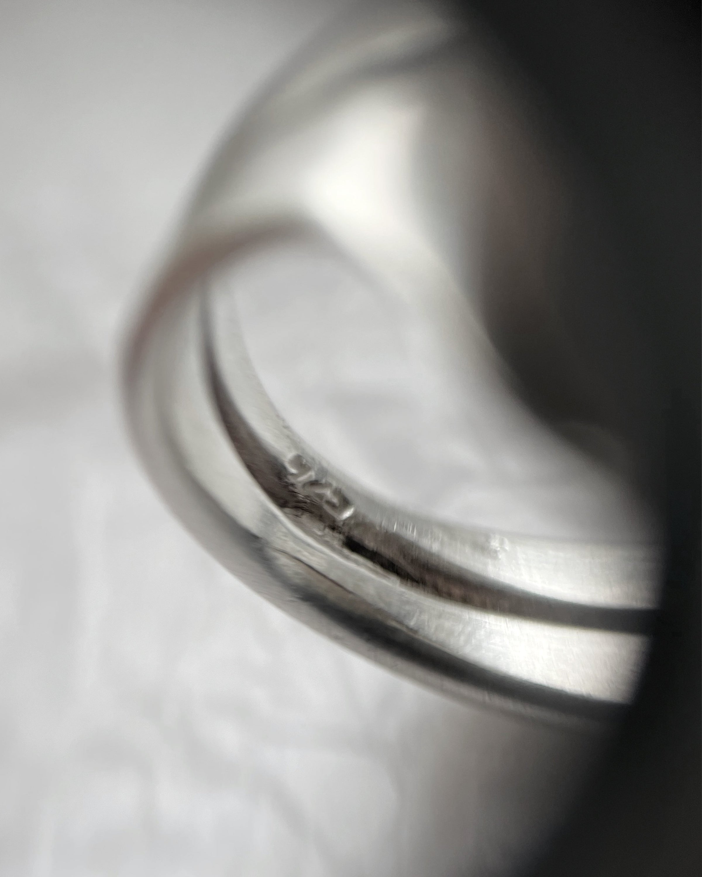 Vintage chunky dome ring