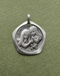 1970s French Gemini zodiac pendant in 800 silver with twin figure motif by Jean Balme – Auric Vintage