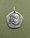 1970s French Libra zodiac pendant in 800 silver with scales motif by Jean Balme – Auric Vintage