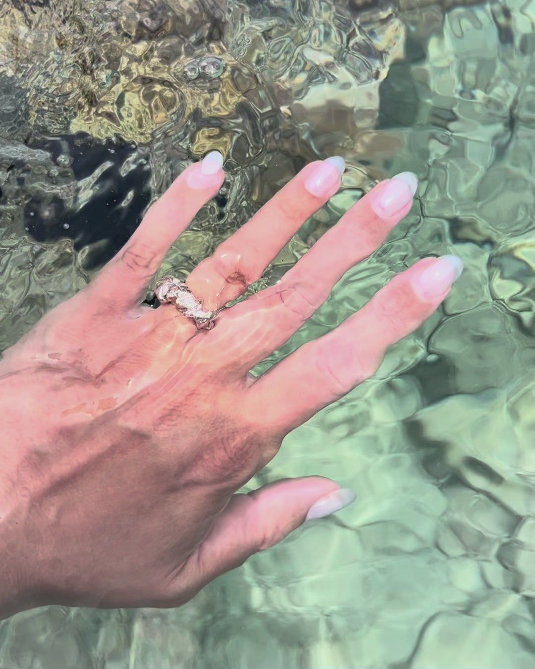 Brutalist ring IV - Jagged